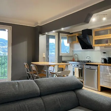 Bright Apt At 9 Min From The Beach-Sea View! アパート